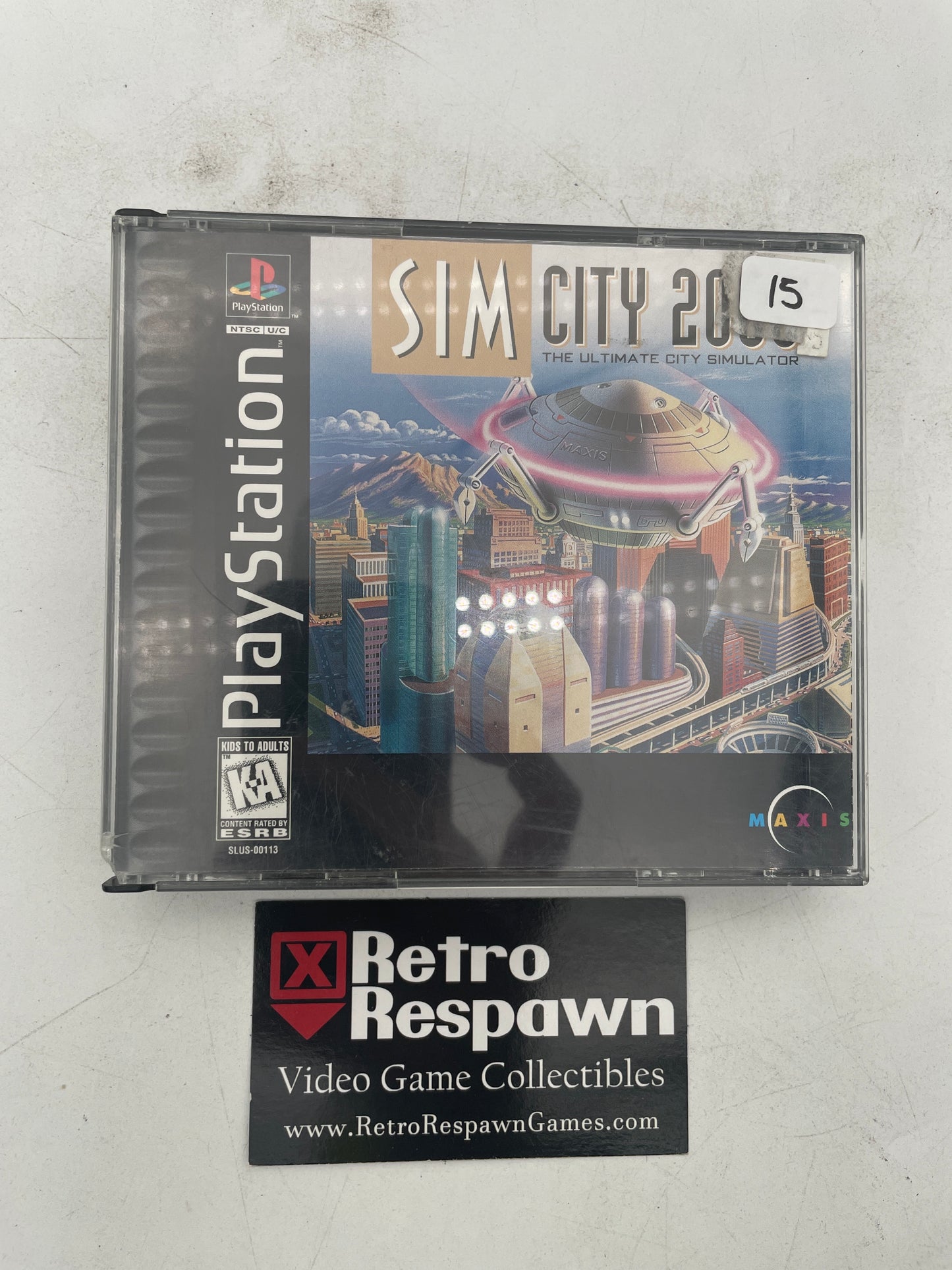 SimCity 2000 - Playstation (Complete)