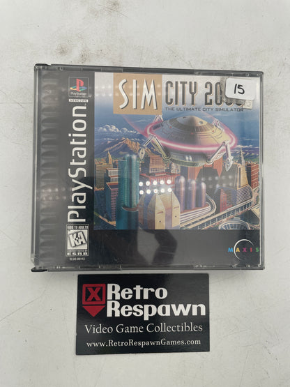 SimCity 2000 - Playstation (Complete)