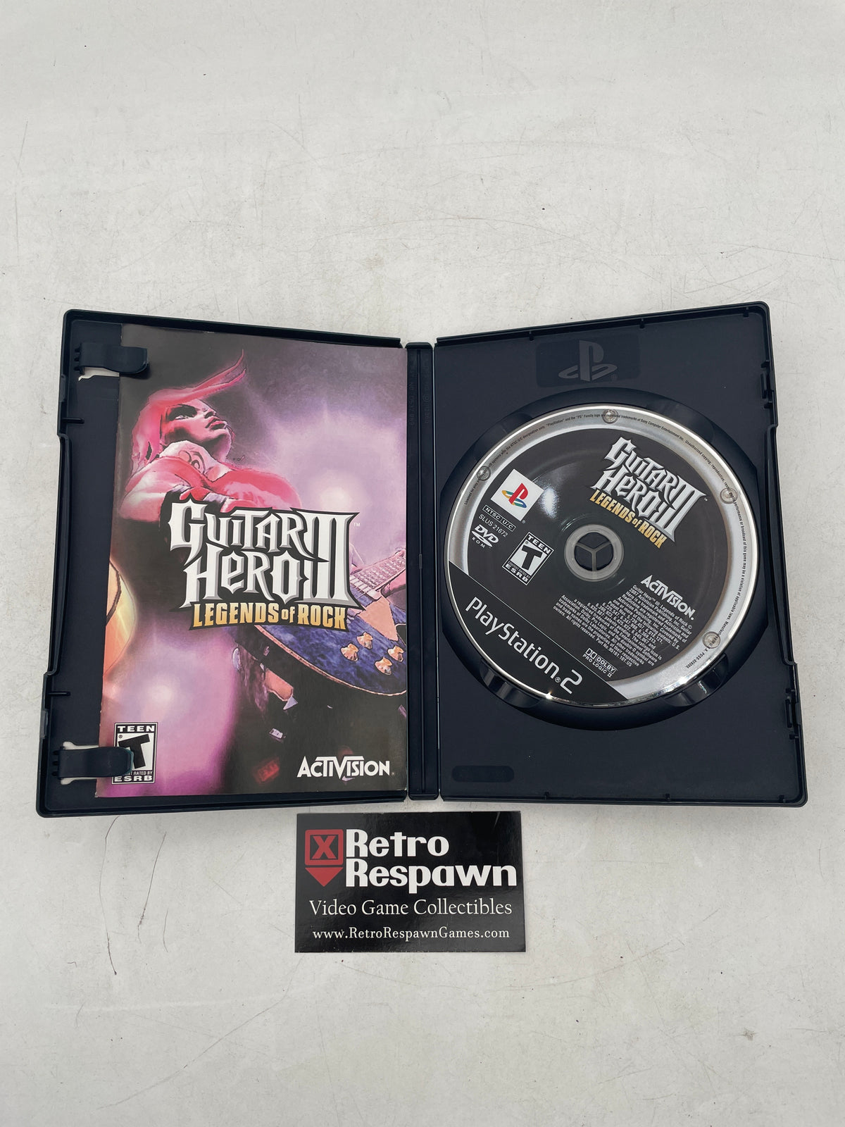Guitar Hero III Legends of Rock - Playstation 2 (Complete)