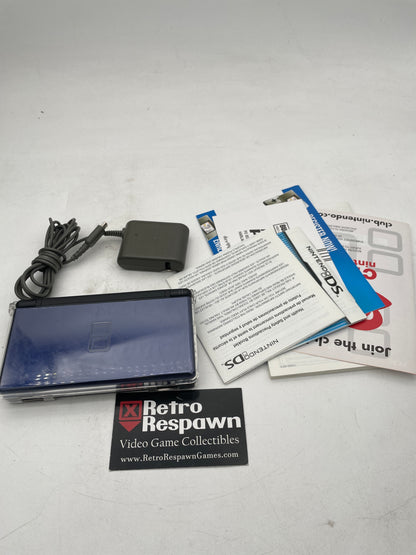 Cobalt & Black Nintendo DS Lite - Nintendo DS (Complete)