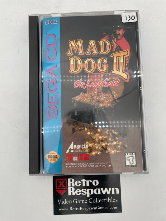 Mad Dog II Lost Gold - Sega CD (Complete)