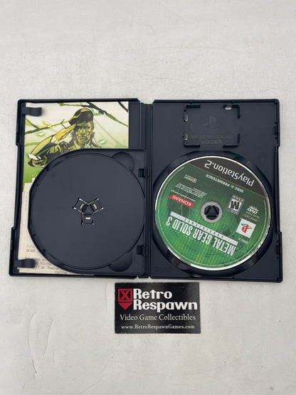 Metal Gear Solid 3 Subsistence - Playstation 2 (Complete)