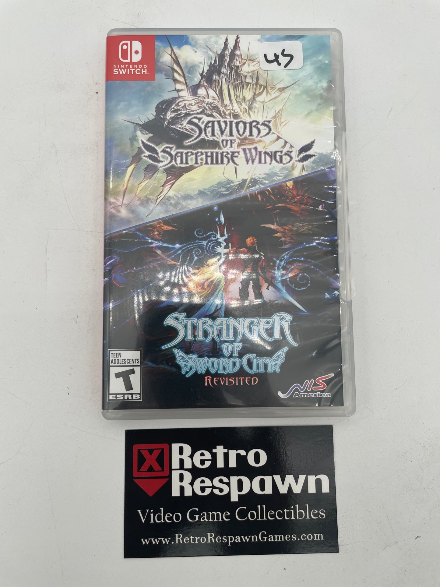 Saviors of Sapphire Wings & Stranger of Sword City Revisited - Nintendo Switch (Complete)