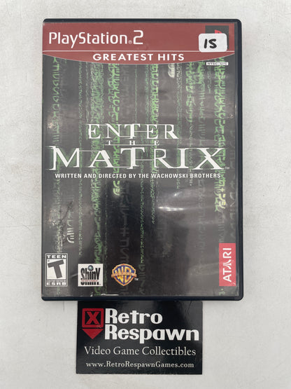 Enter the Matrix [Greatest Hits] - Playstation 2 (Complete)