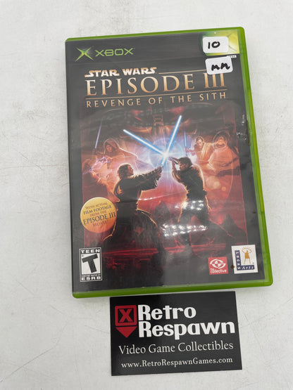 Star Wars Episode III Revenge of the Sith - Xbox (Missing Manual)