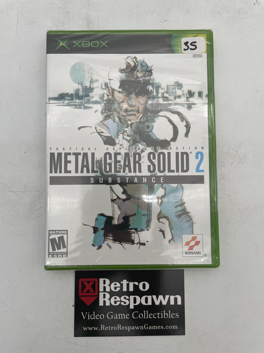 Metal Gear Solid 2: Substance - Xbox (Sealed)