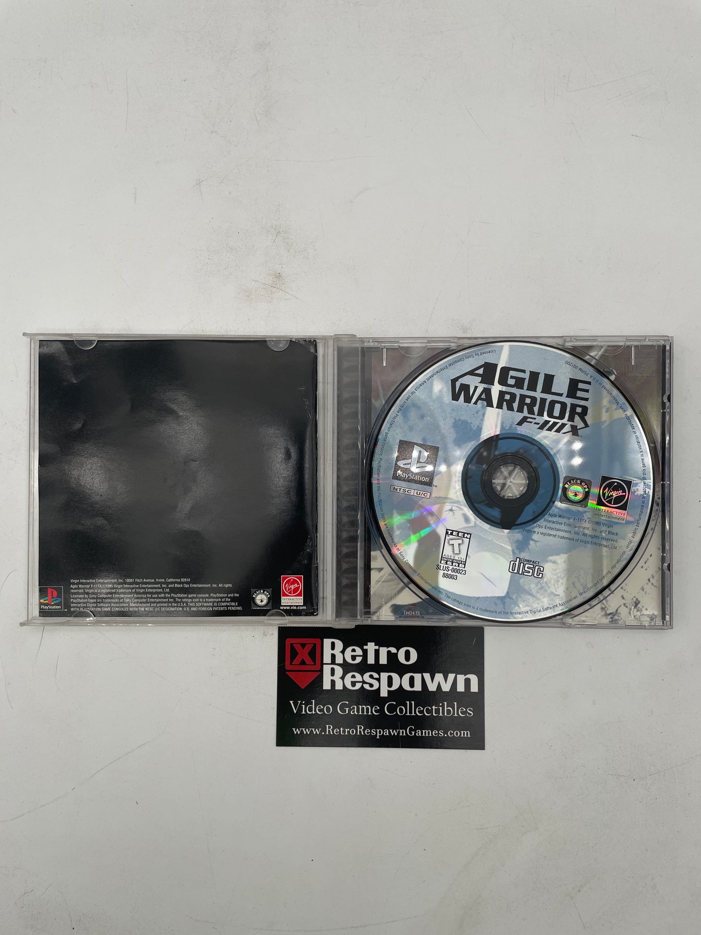 Agile Warrior F-111X - Playstation (Complete)