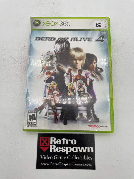 Dead or Alive 4 - Xbox 360 (Complete)