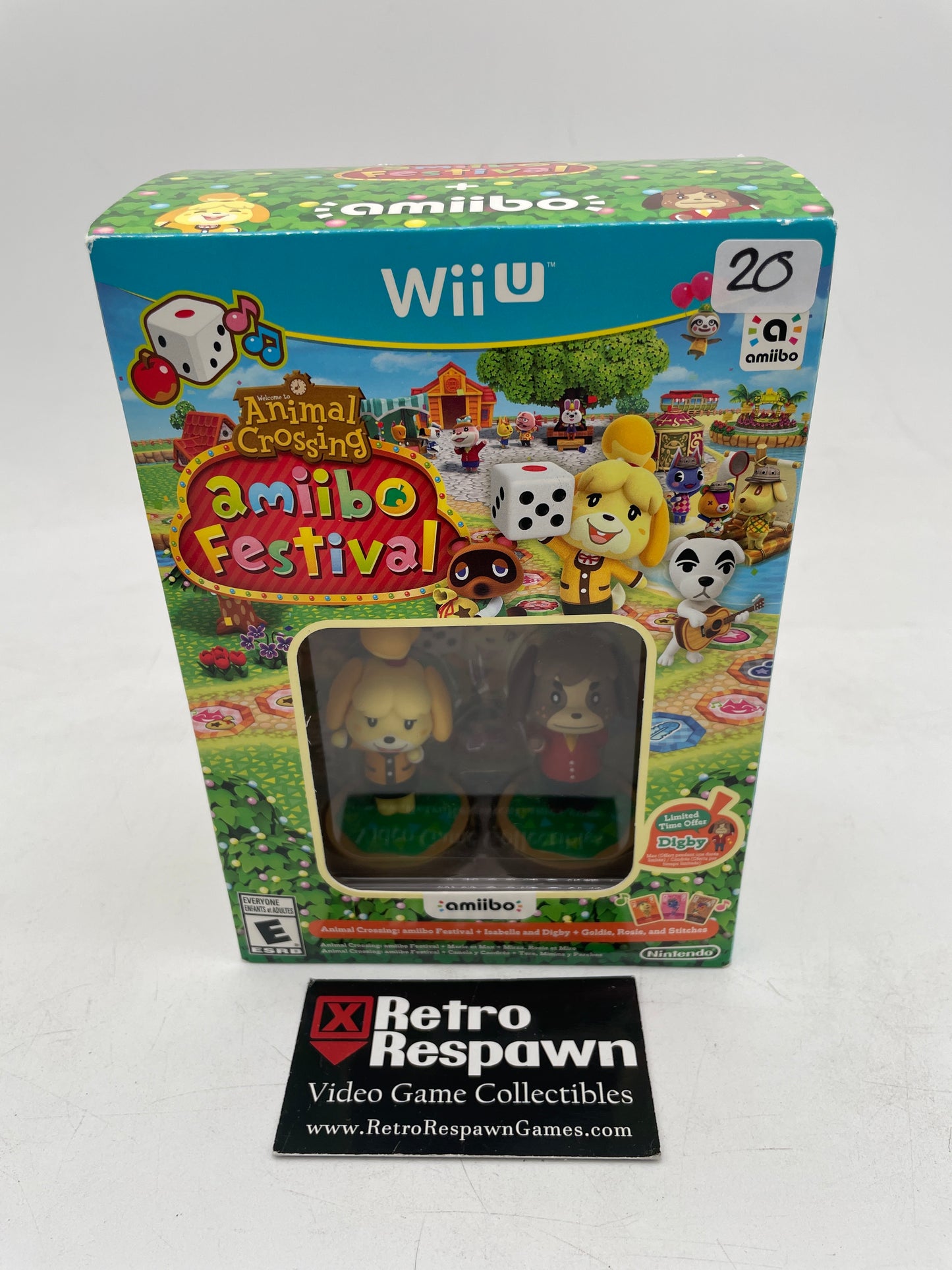 Animal Crossing Amiibo Festival [amiibo Bundle] - Wii U (Complete)