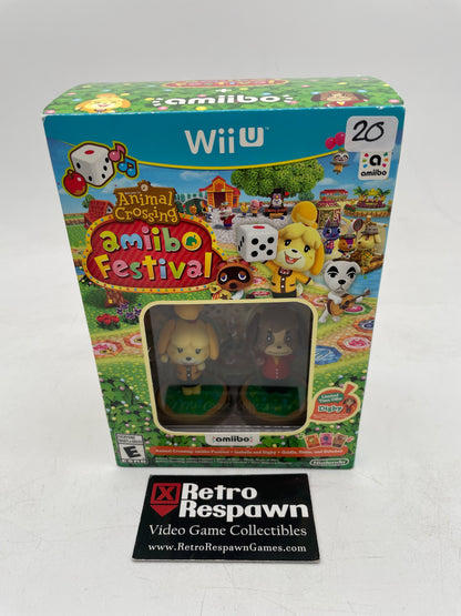 Animal Crossing Amiibo Festival [amiibo Bundle] - Wii U (Complete)