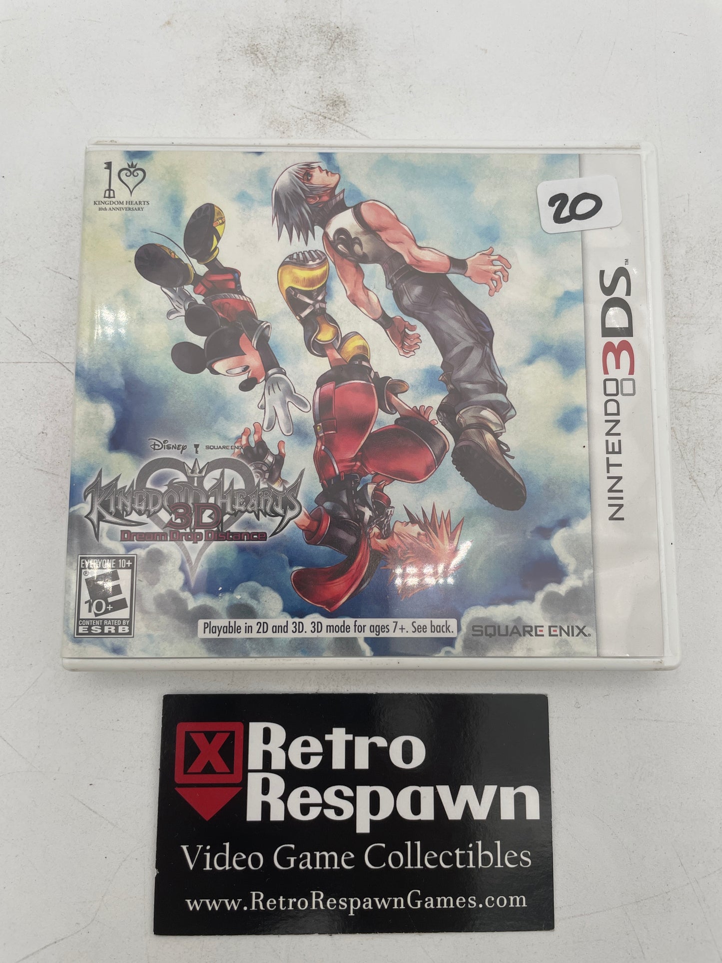 Kingdom Hearts 3D Dream Drop Distance - Nintendo 3DS (Complete)
