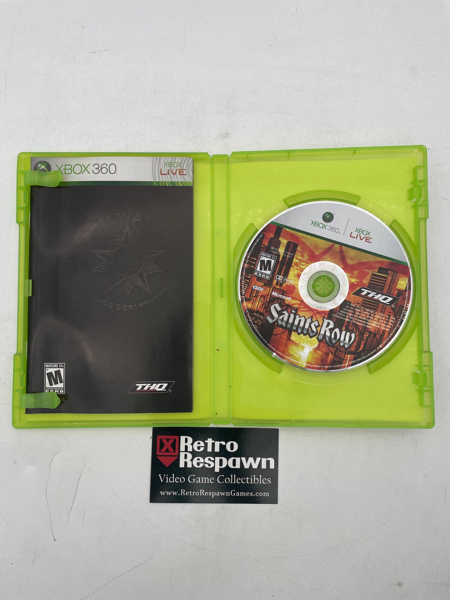 Saints Row - Xbox 360 (Complete)