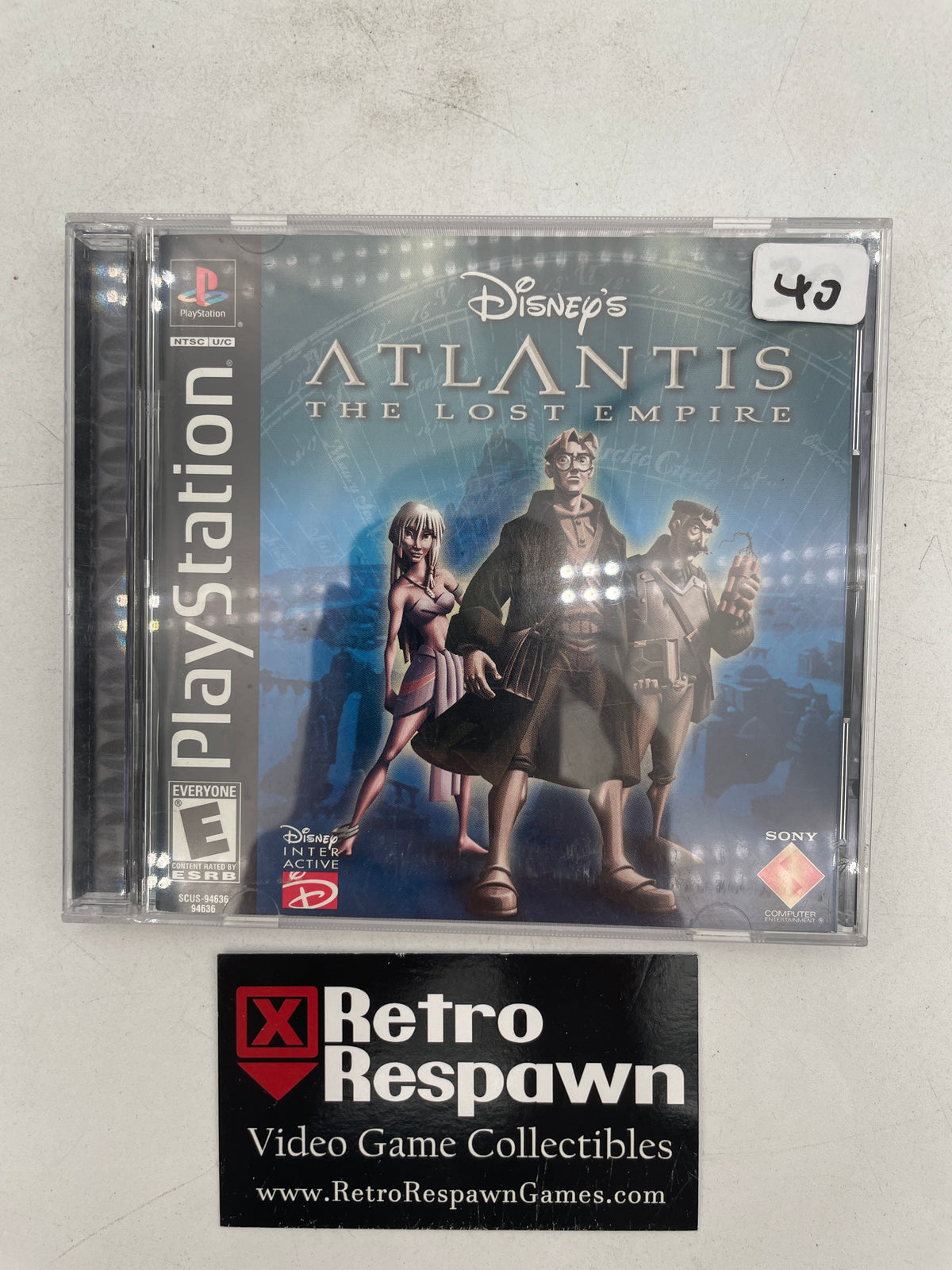 Atlantis The Lost Empire - Playstation (Complete)