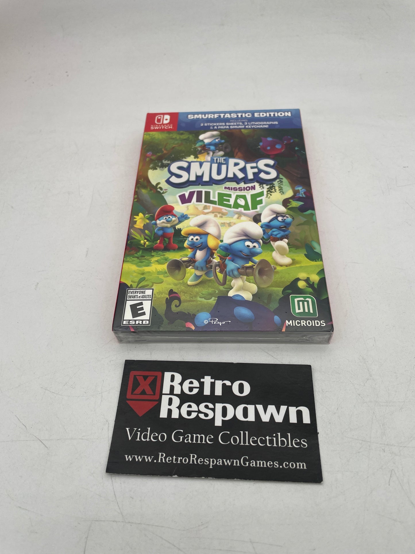 The Smurfs Mission Vileaf [Smurtastic Edition] - Nintendo Switch (Sealed)