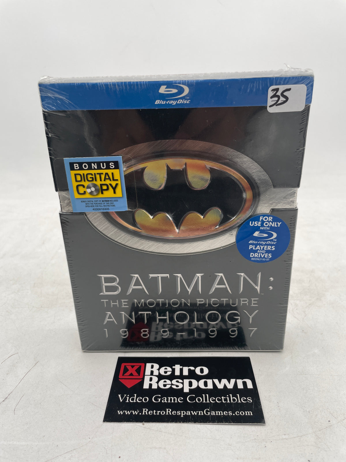 Batman The Motion Picture Anthology 1989-1997 - Bluray (Sealed)