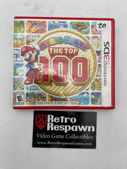 Mario Party: The Top 100 - Nintendo 3DS (Complete)
