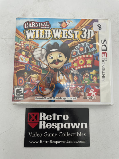 Carnival Games Wild West 3D - Nintendo 3DS (Complete)