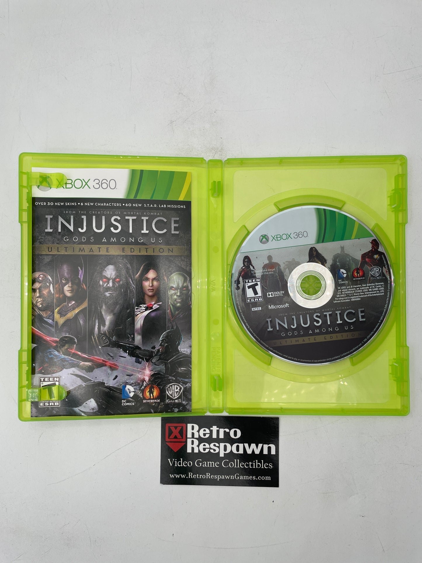 Injustice: Gods Among Us Ultimate Edition - Xbox 360 (Complete)