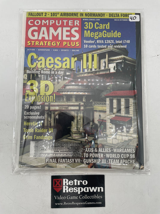 Computer Games October 1998 No 95 (Used)