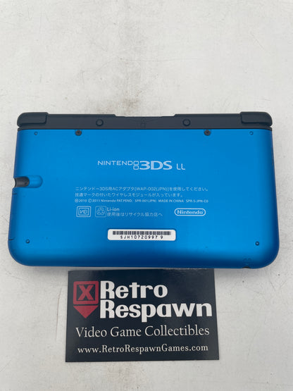 Blue 3DS LL [Region Free] - Nintendo 3DS (Console + charger)