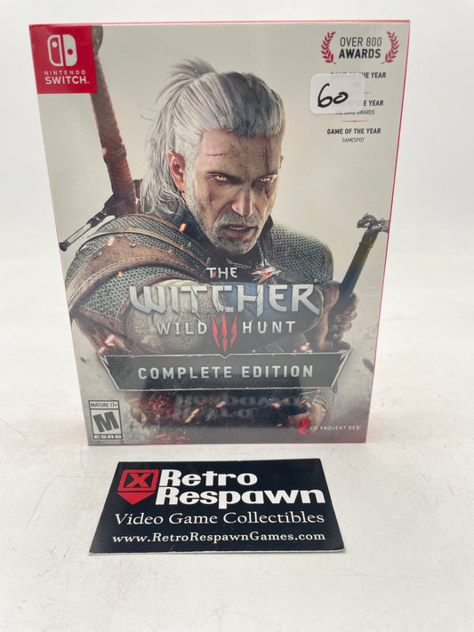 Witcher 3 Wild Hunt Complete Edition - Nintendo Switch (Sealed)