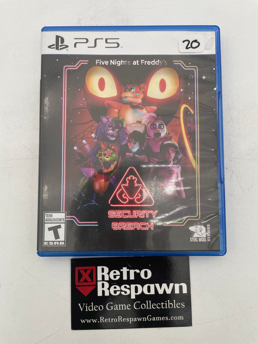 Five Nights At Freddy's: Security Breach - Playstation 5 (Complete)
