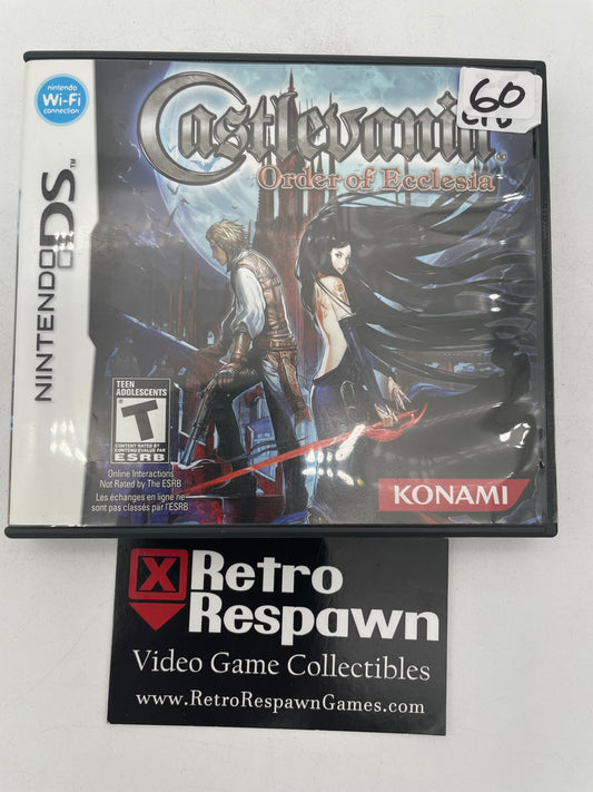 Castlevania Order of Ecclesia - Nintendo DS (Complete)