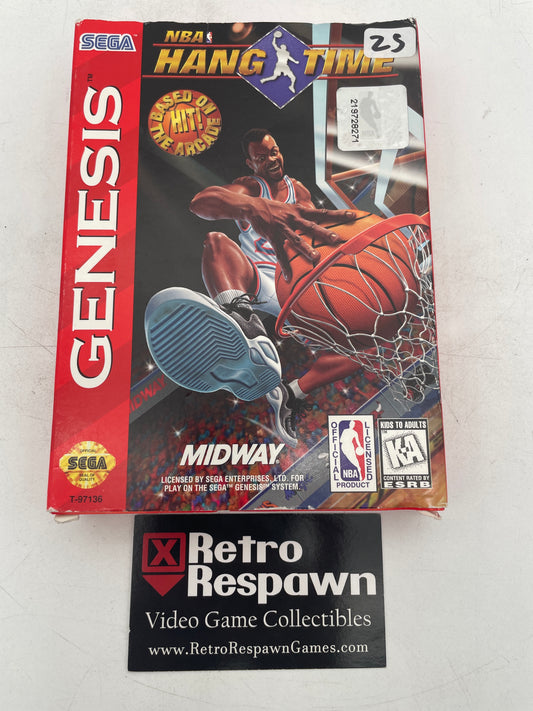 NBA Hang Time - Sega Genesis (Complete)