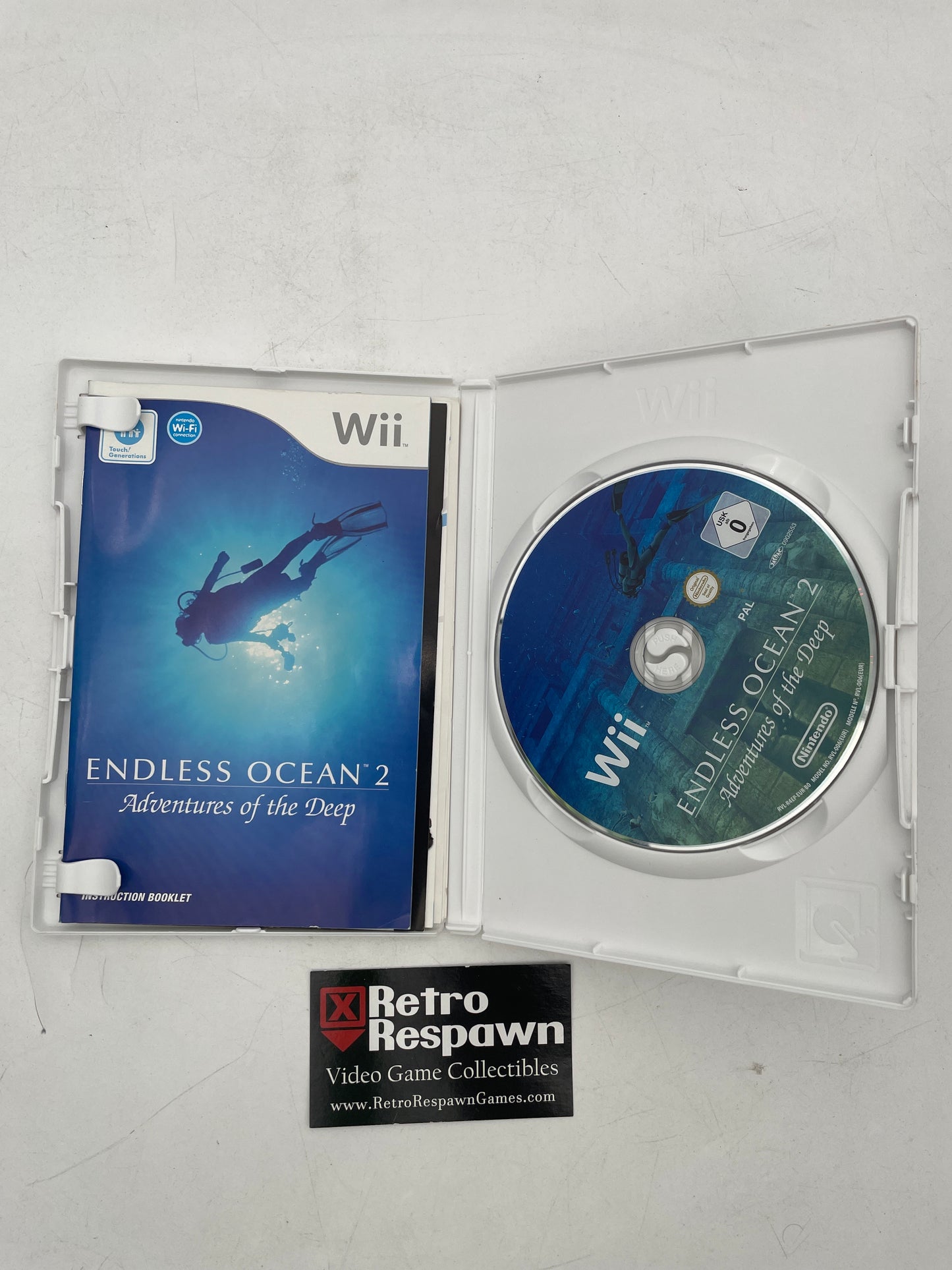 Endless Ocean: Blue World - PAL Wii (Complete)