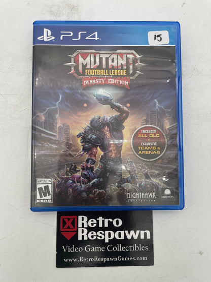 Mutant Football League Dynasty Edition - Playstation 4 (Complete)