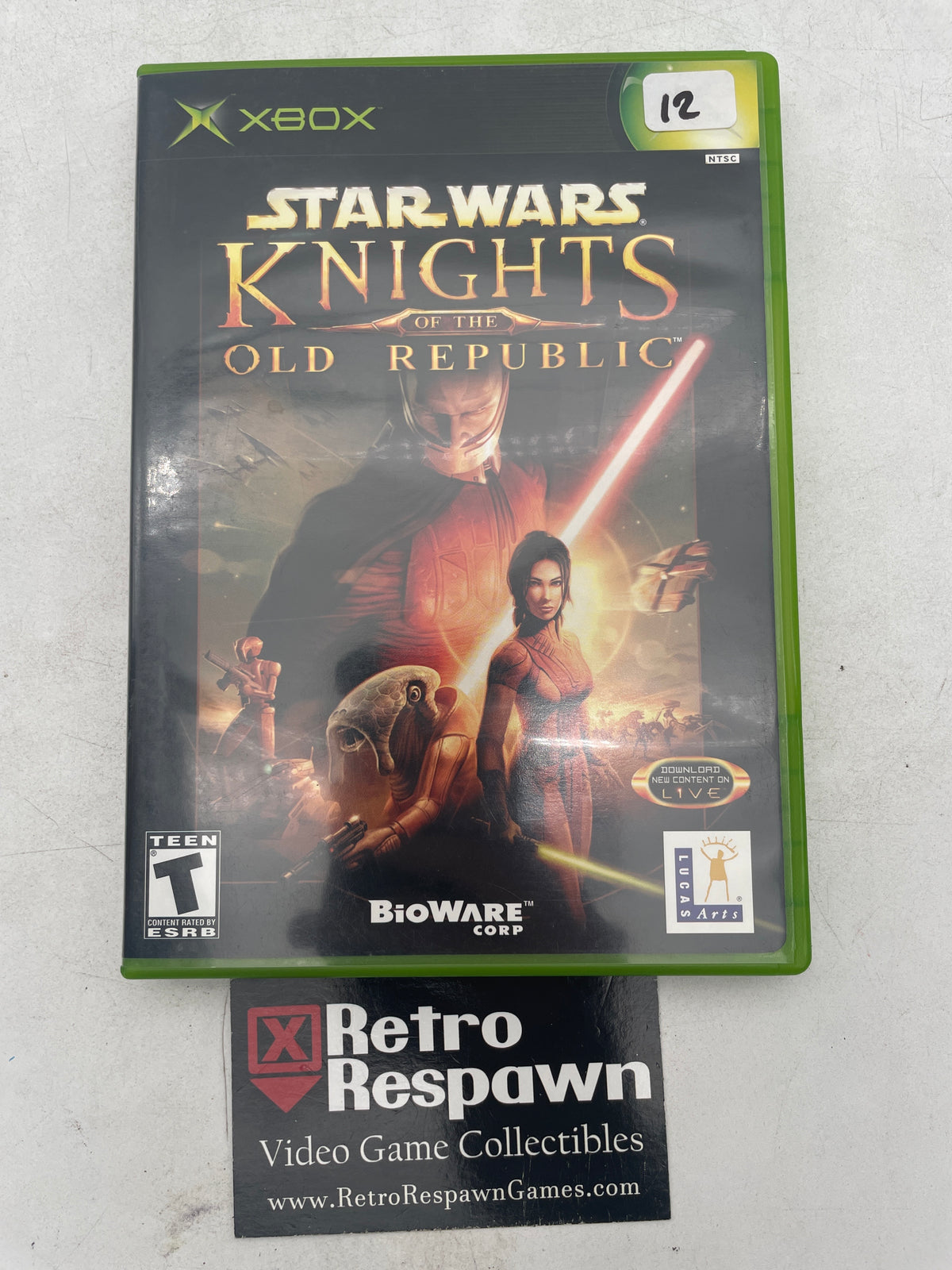 Star Wars Knights of the Old Republic - Xbox (Complete)