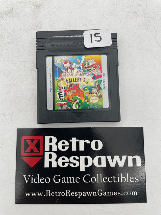 Game and Watch Gallery 3 - GameBoy Color (Game Only)