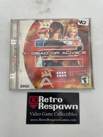 Dead or Alive 2 - Sega Dreamcast (Complete)