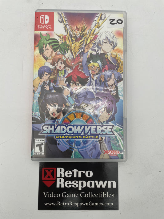 Shadowverse: Champion's Battle - Nintendo Switch (Complete)