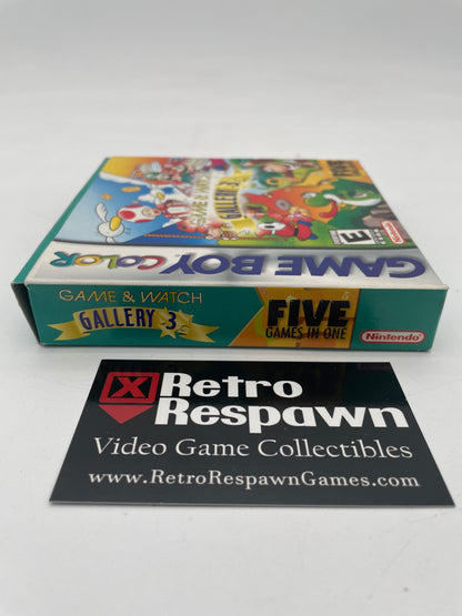 Game and Watch Gallery 3 - GameBoy Color (Complete)