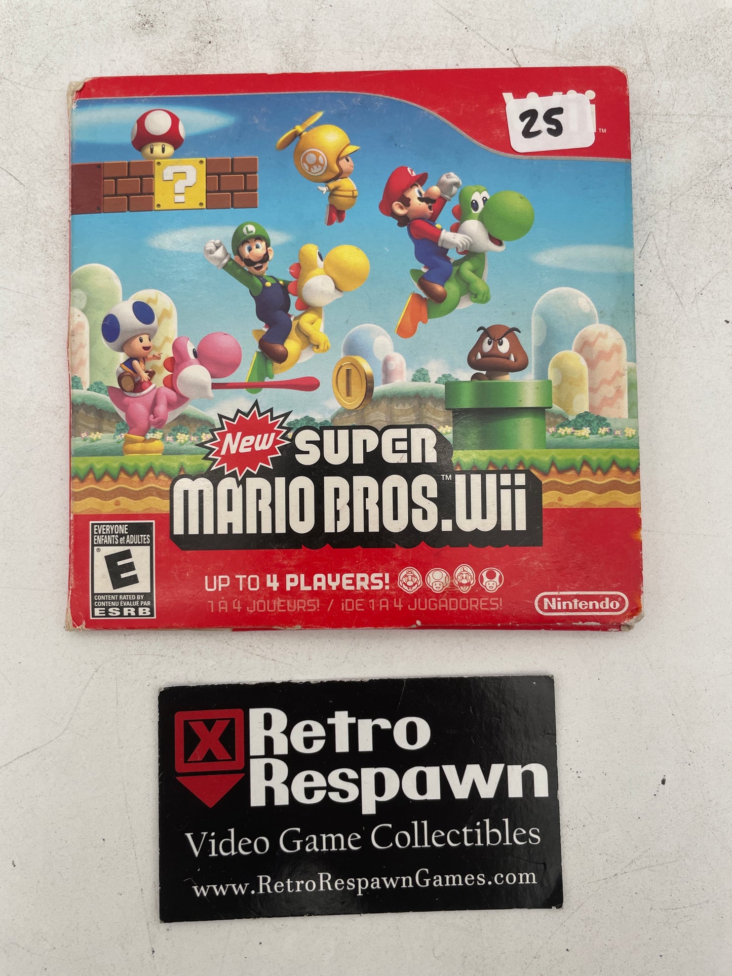 New Super Mario Bros. Wii - Wii (Missing Manual)