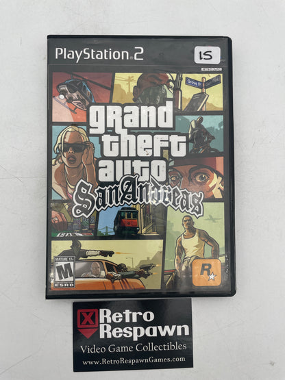 Grand Theft Auto San Andreas - Playstation 2 (Missing Manual)