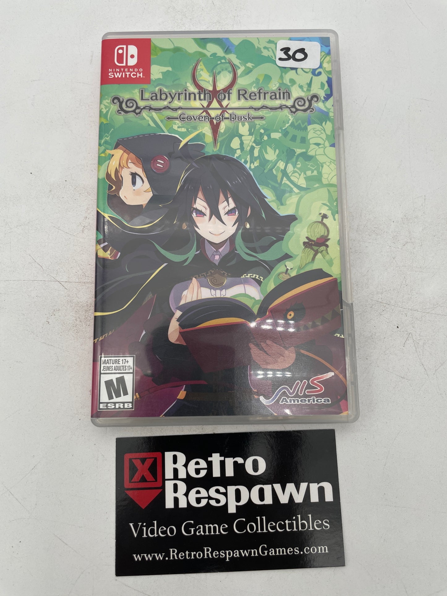 Labyrinth of Refrain: Coven of Dusk - Nintendo Switch (Complete)