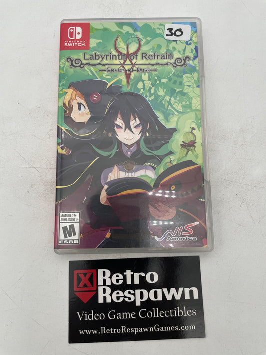 Labyrinth of Refrain: Coven of Dusk - Nintendo Switch (Complete)