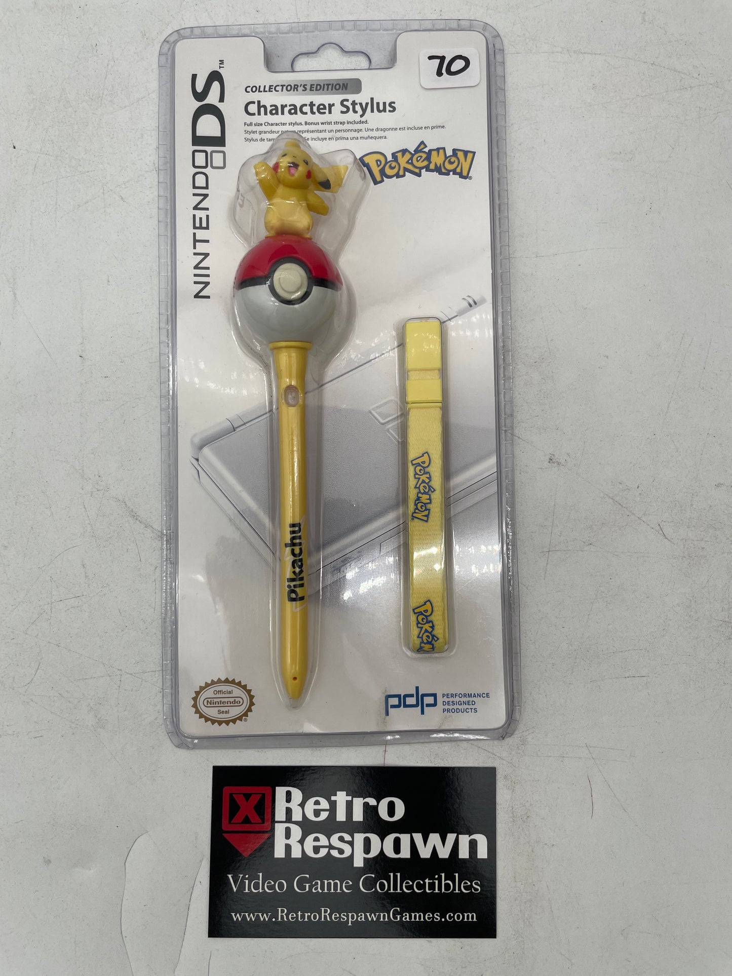 Pikachu Nintendo DS Character Stylus [Collector’s Edition] - Nintendo DS (Sealed)