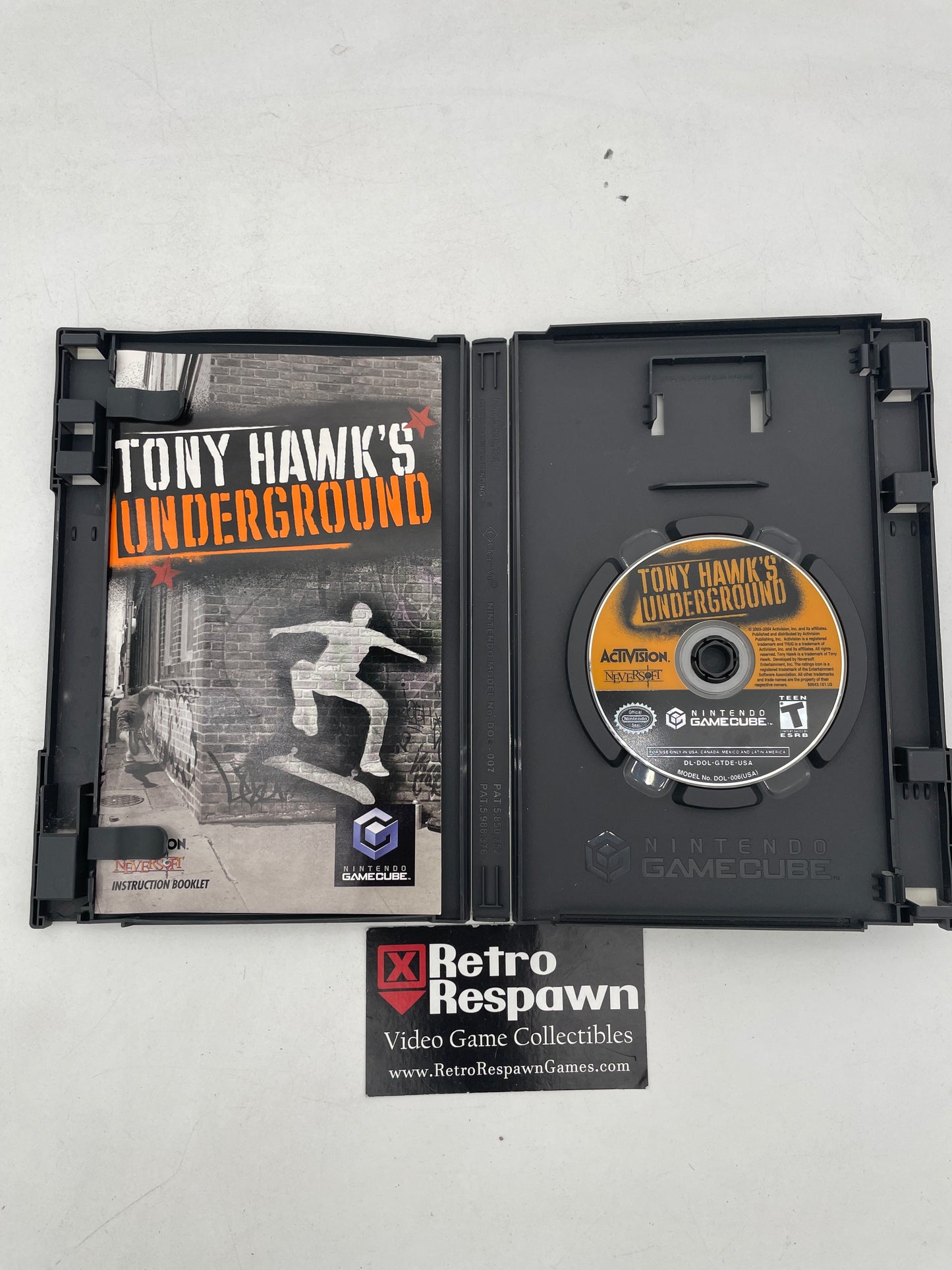 Tony Hawk Underground [Player's Choice] - Gamecube (Complete)