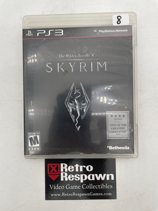 Elder Scrolls V: Skyrim - Playstation 3 (Complete)