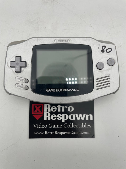 Platinum Gameboy Advance System - GameBoy Advance (Console Only)