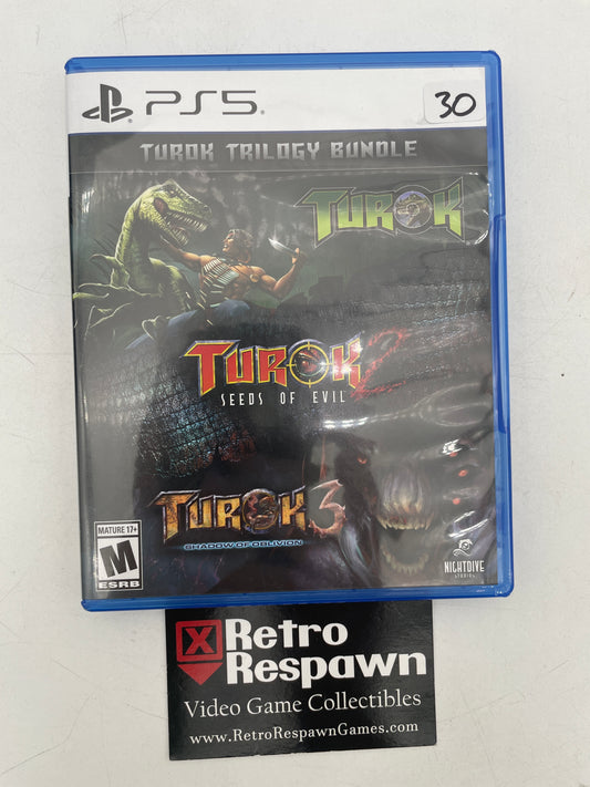 Turok Trilogy Bundle - PlayStation 5 (Complete)