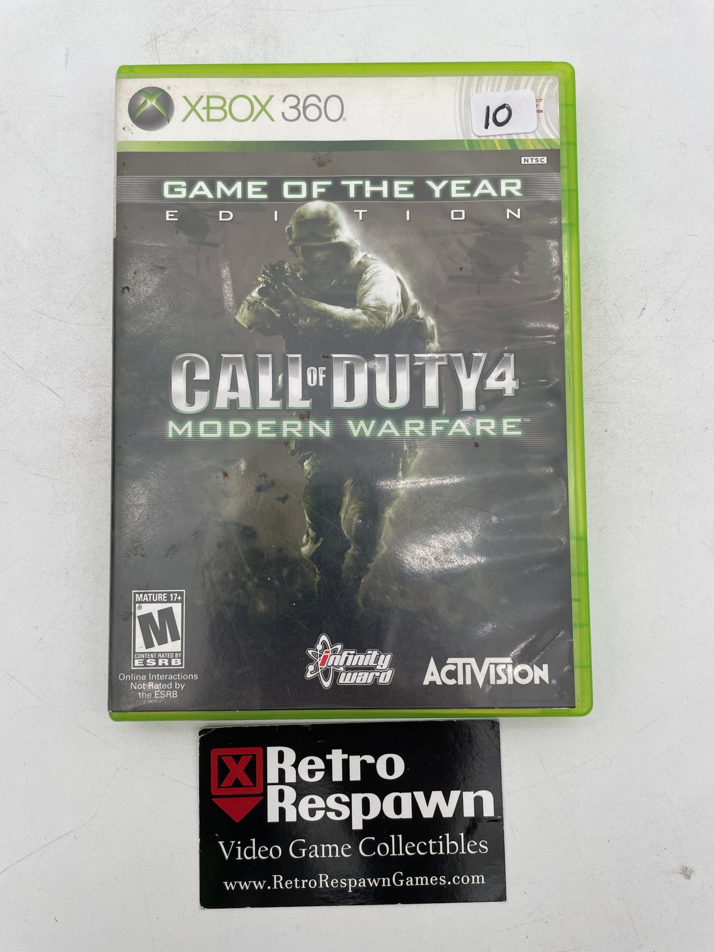 Call of Duty 4 Modern Warfare [Game of the Year] - Xbox 360 (Complete)