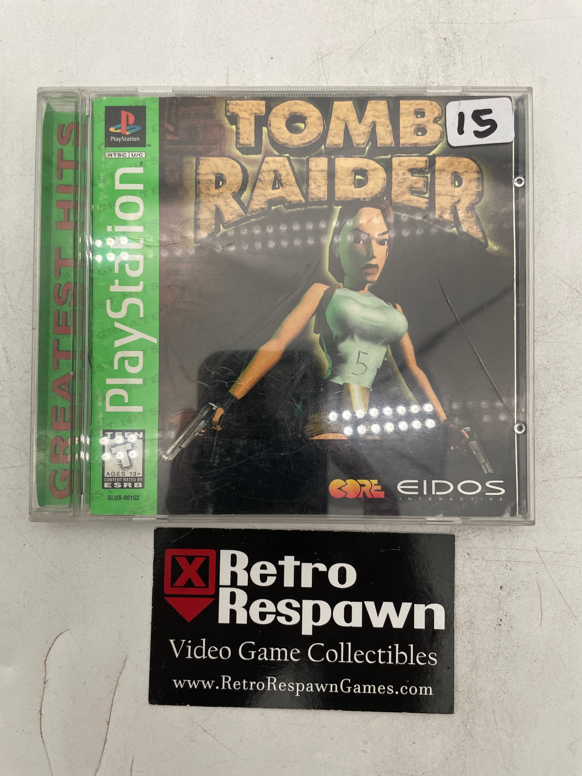 Tomb Raider [Greatest Hits] - Playstation (Complete)