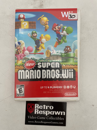 New Super Mario Bros. Wii - Wii (Complete)