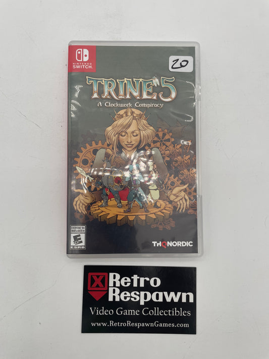 Trine 5: A Clockwork Conspiracy - Nintendo Switch (Complete)