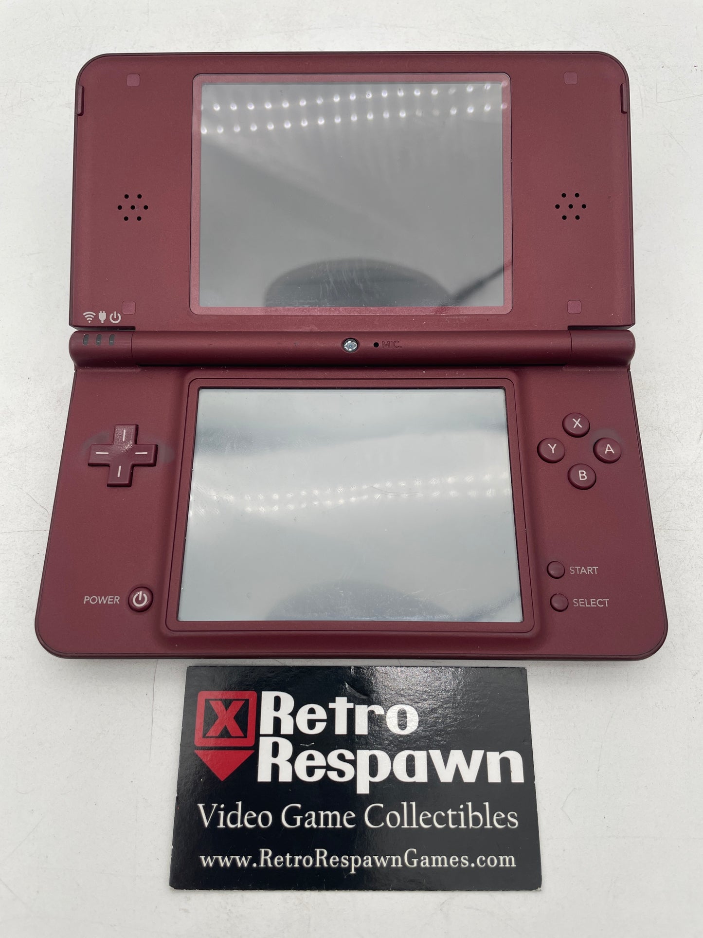 Modded Nintendo DSi XL Burgundy - Nintendo DS (Console + Charger)