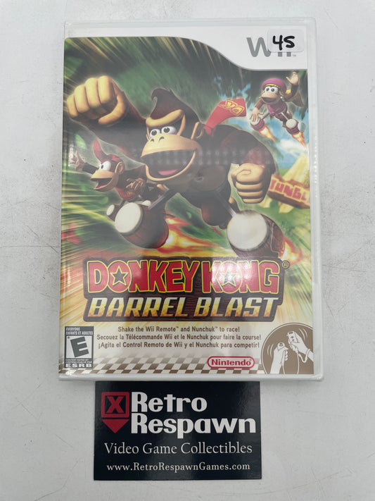 Donkey Kong Barrel Blast - Wii (Sealed)